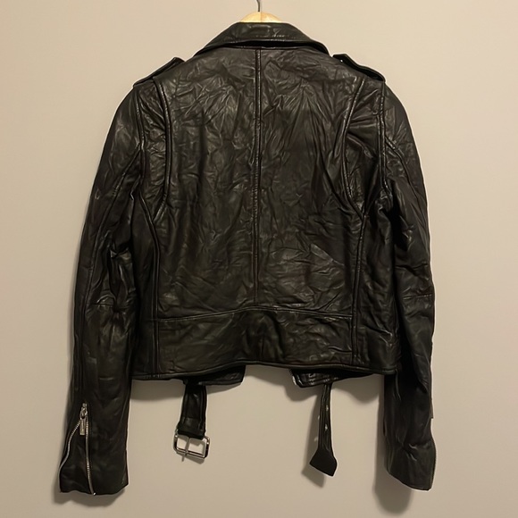 💯 Genuine Leather Biker/Moto Jacket - Picture 2 of 6